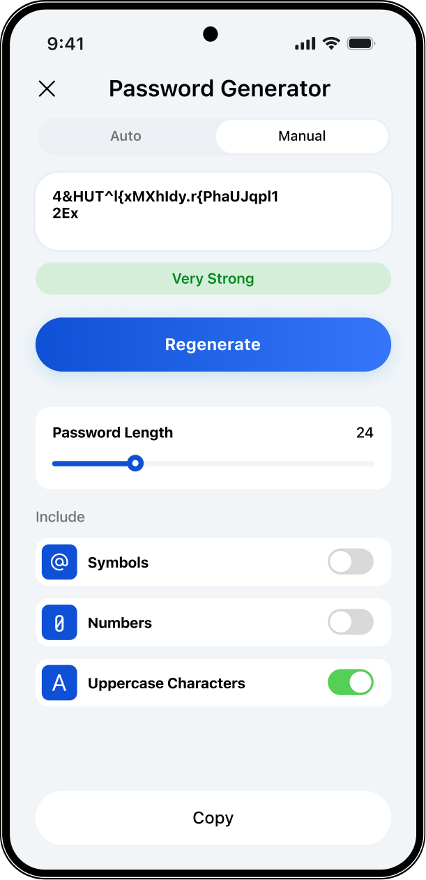 Mobile app screen 7