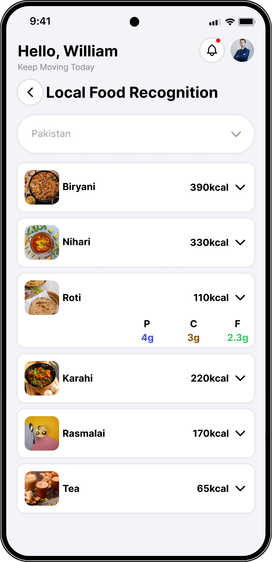 Mobile app screen 6
