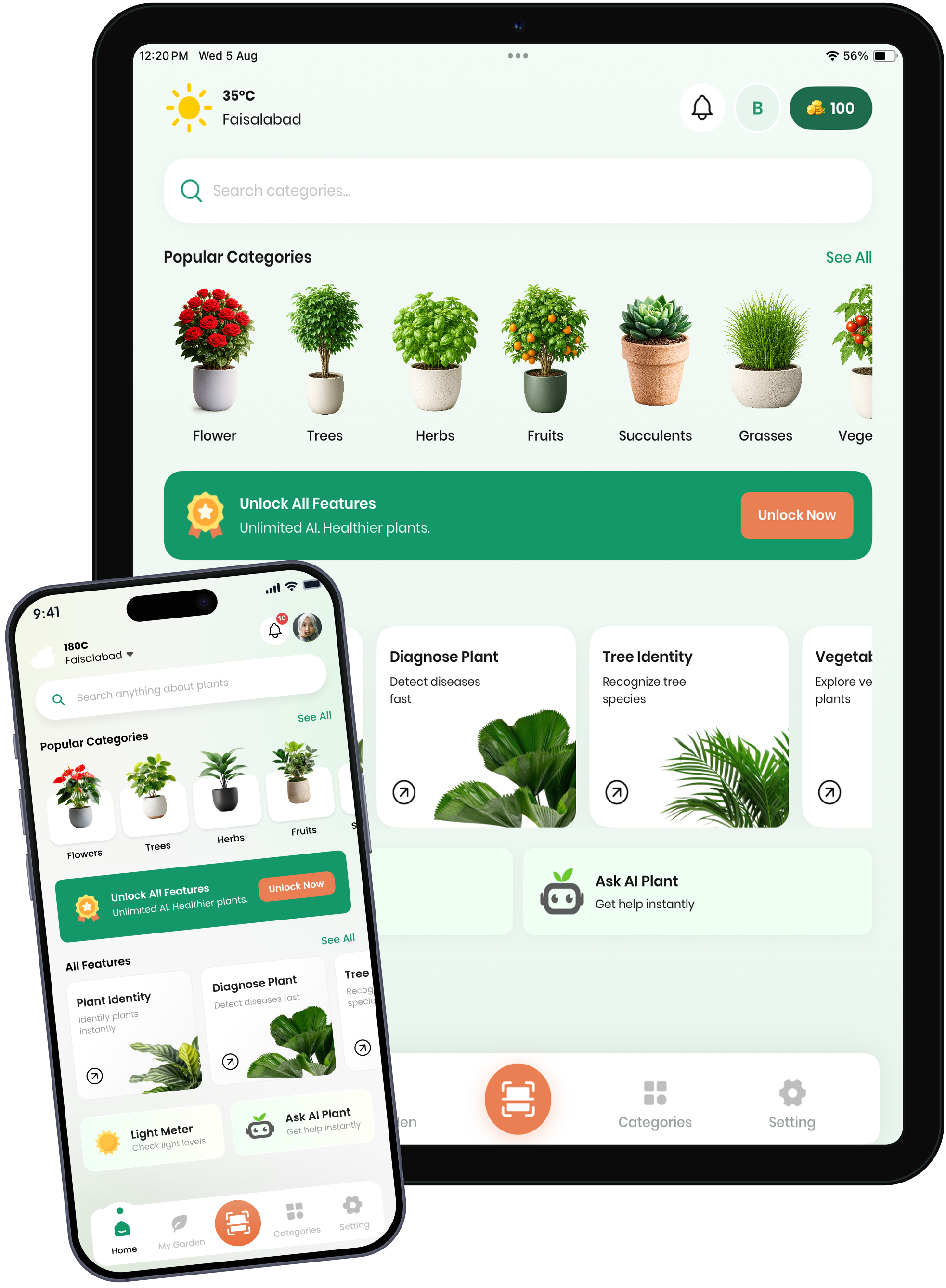 Plant Identifier AI: My Garden
