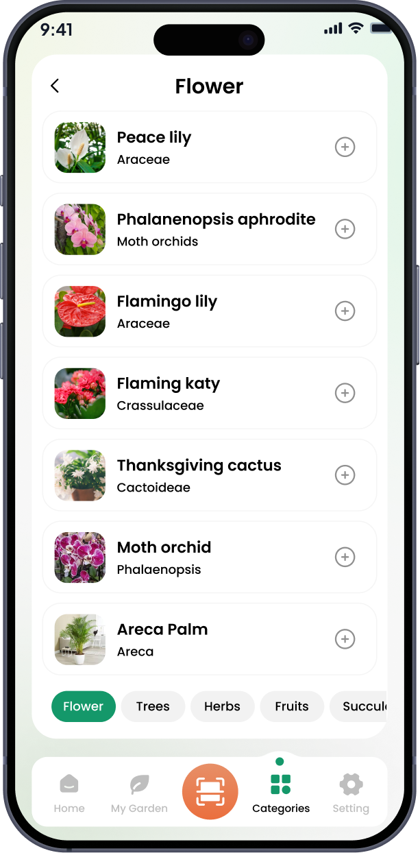 Mobile app screen 2