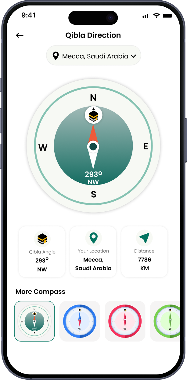 Mobile app screen 3