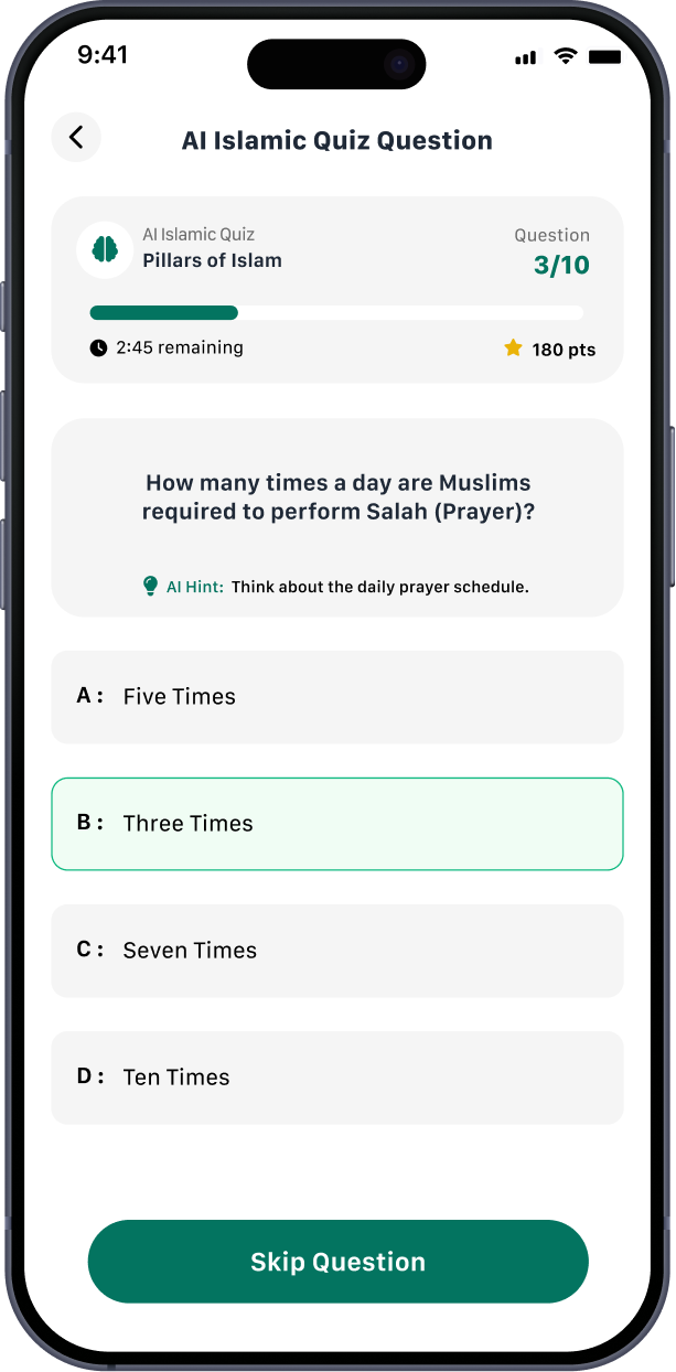 Mobile app screen 4