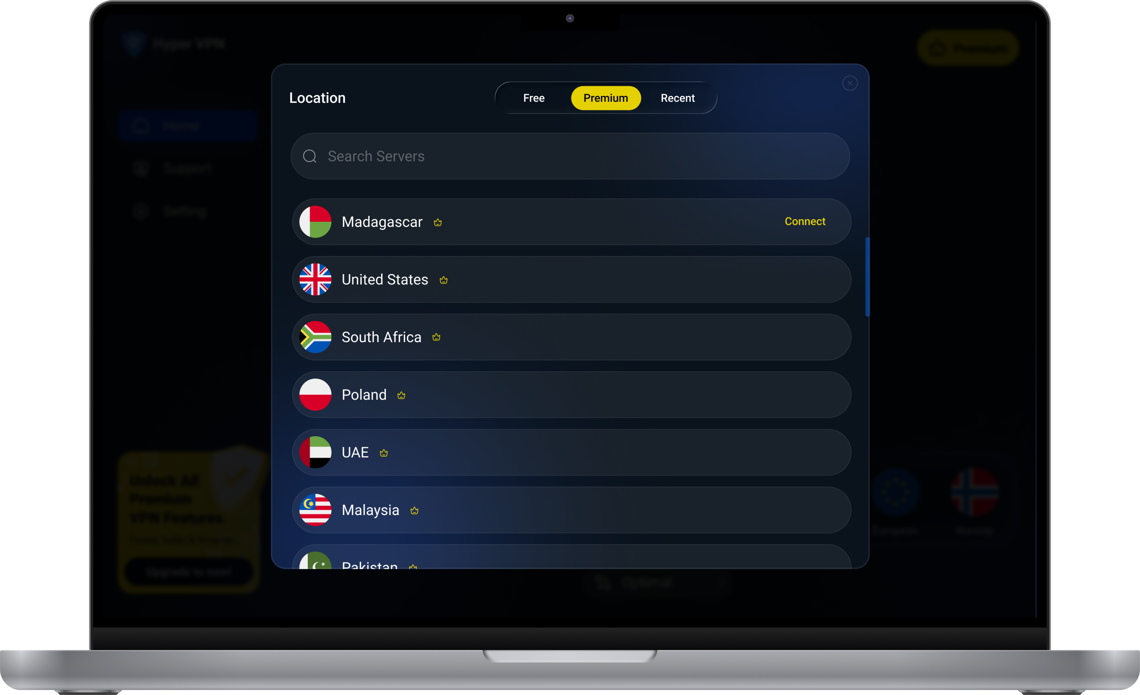 Desktop app screen 2