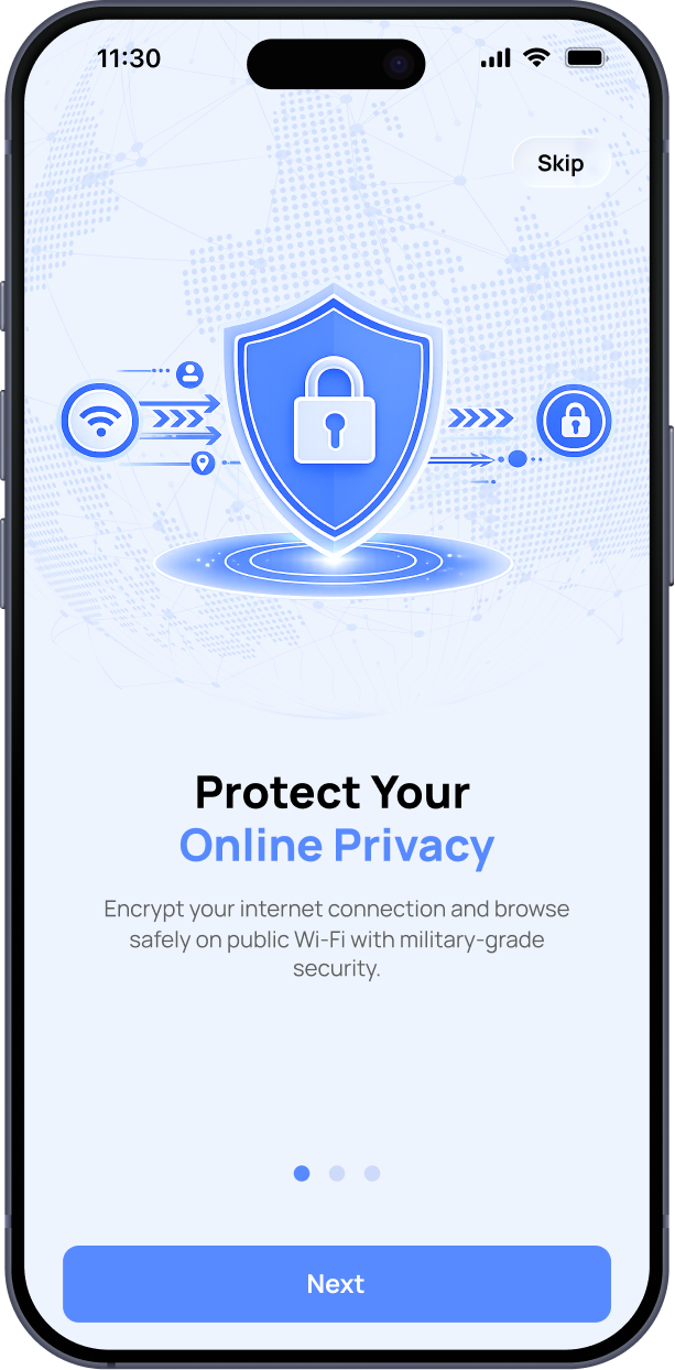 Mobile app screen 2