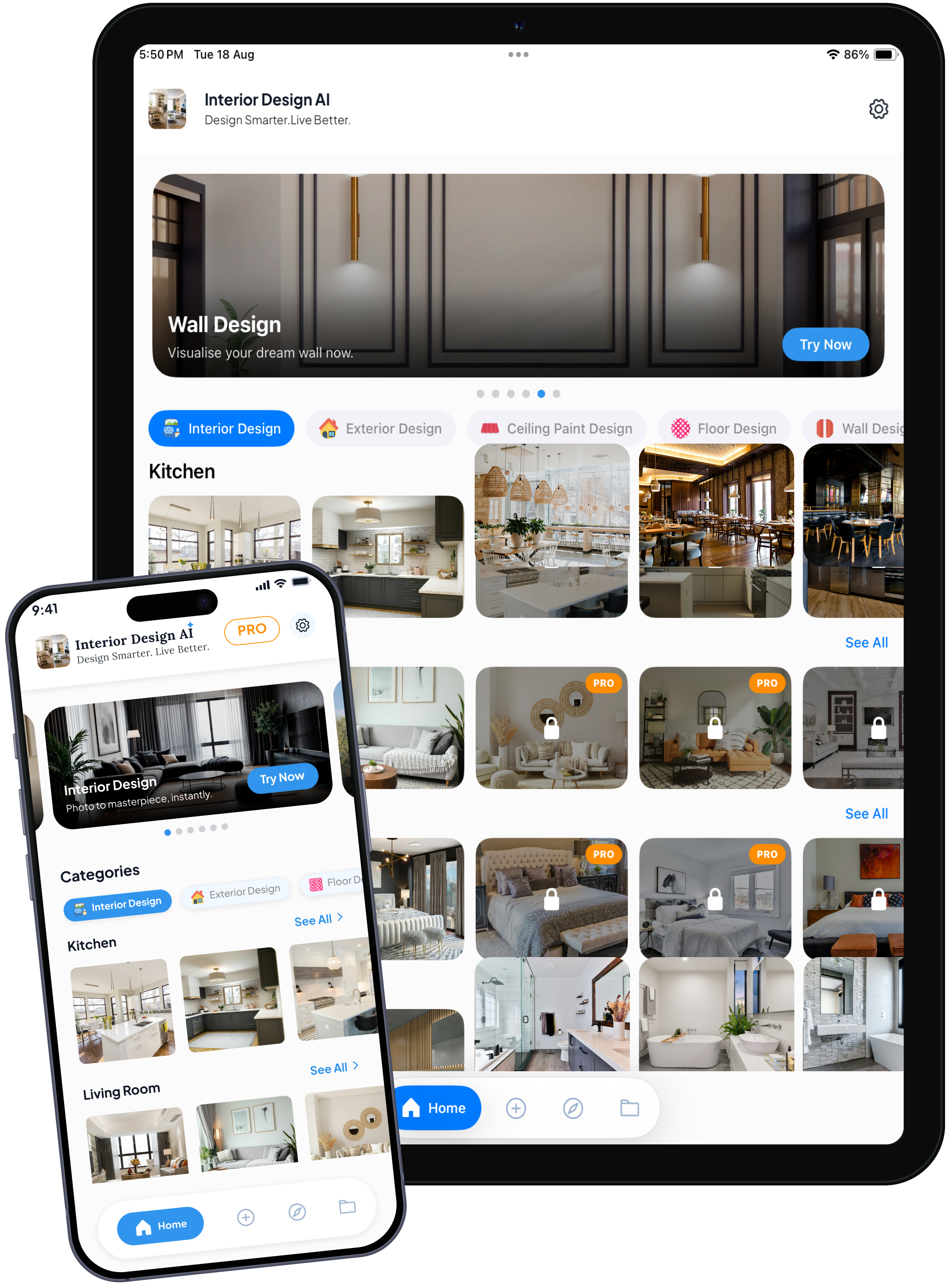 Interior Design & Design Home