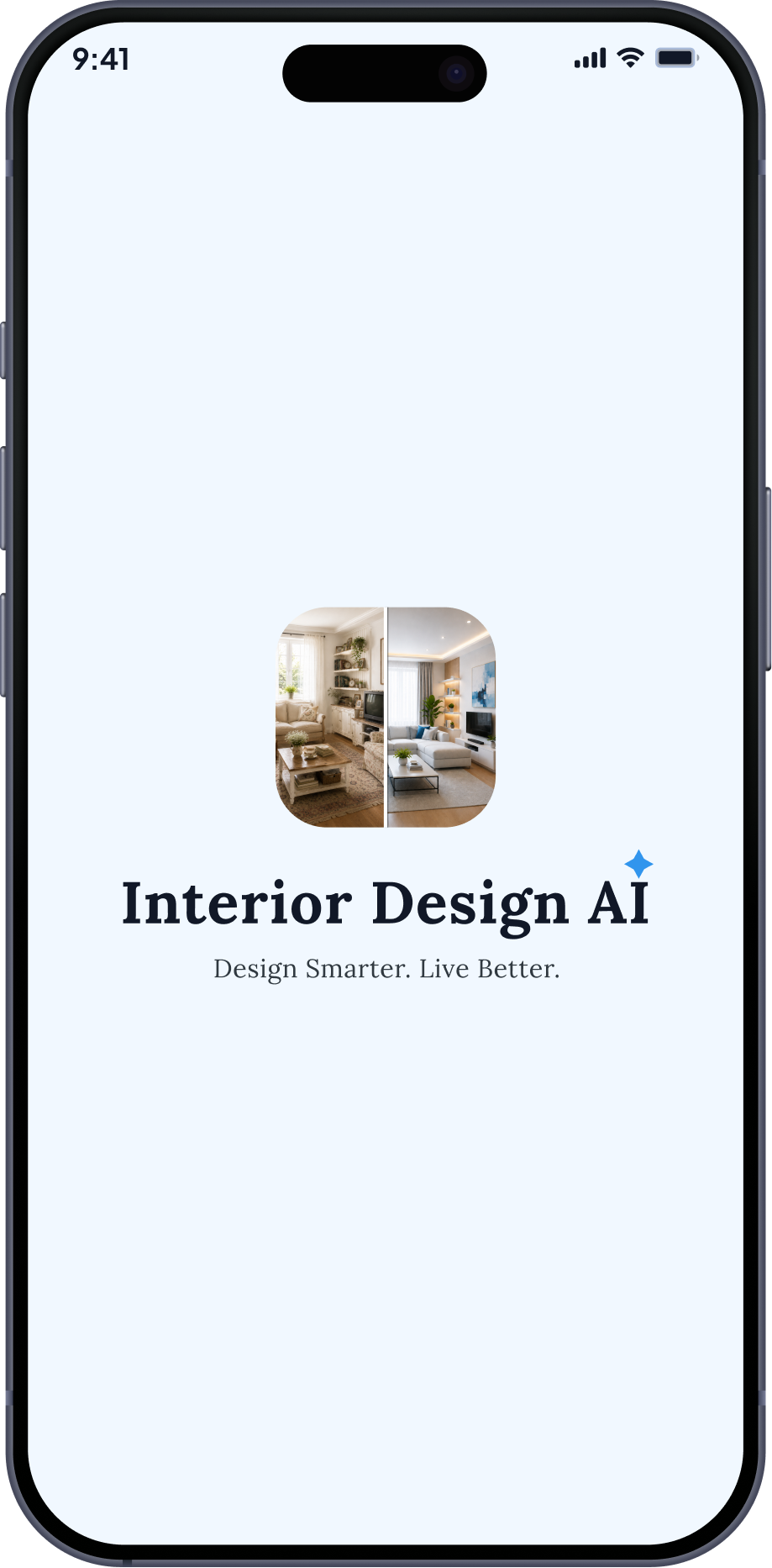 Mobile app screen 1