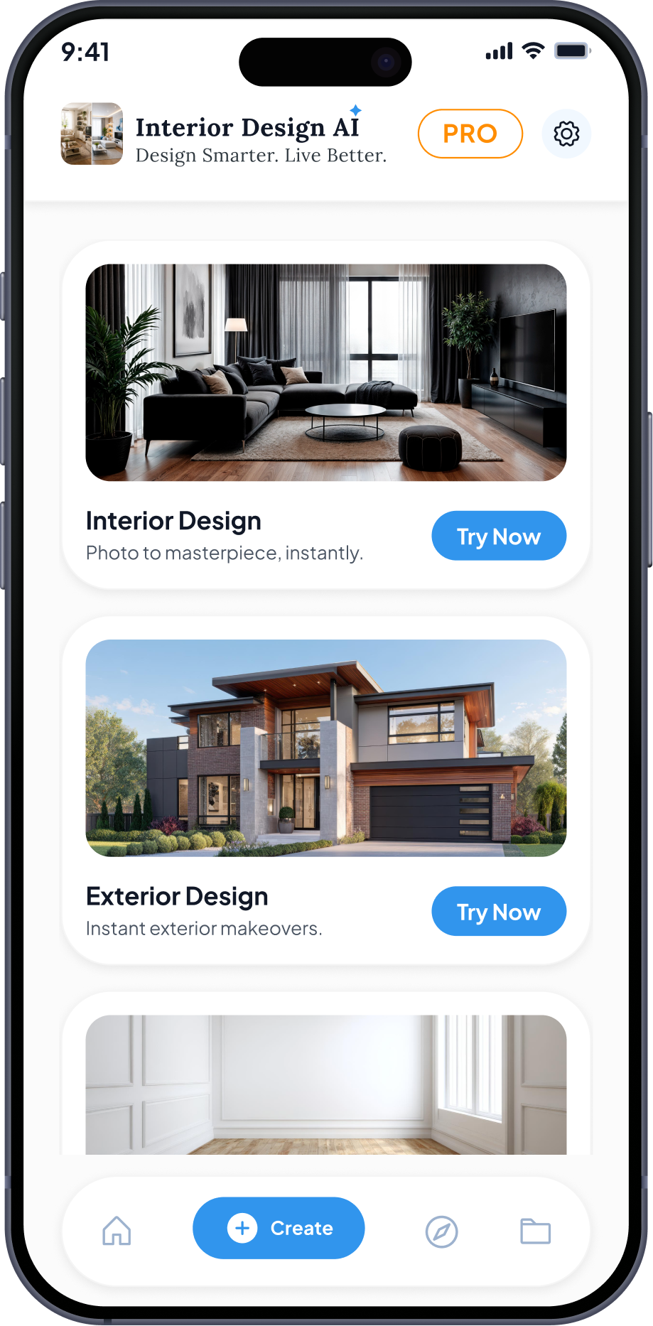 Mobile app screen 3