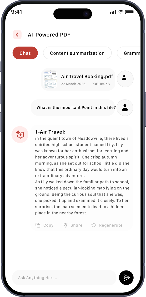 Mobile app screen 4