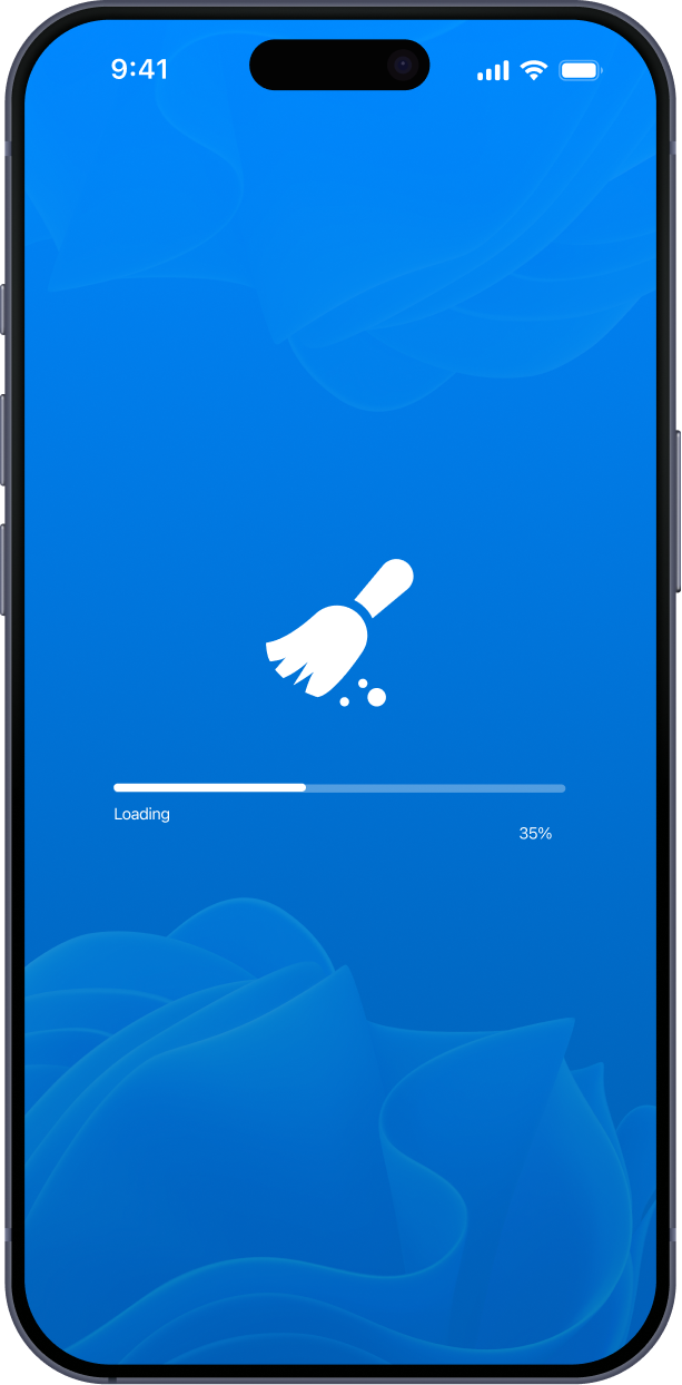 Mobile app screen 1