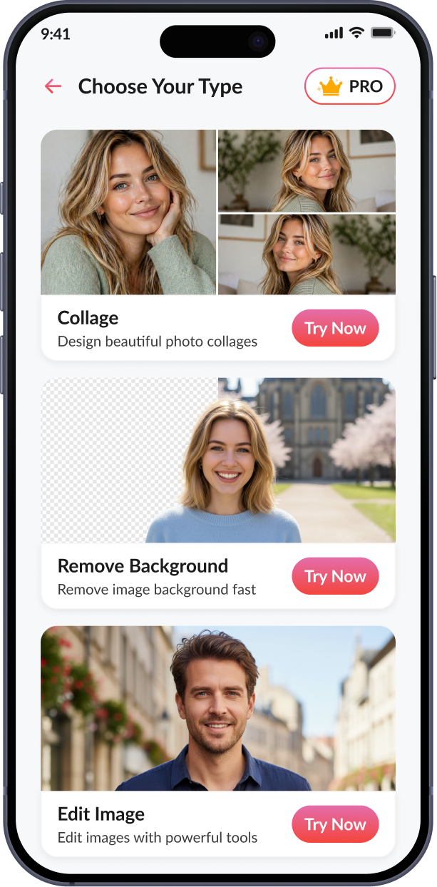 Mobile app screen 3